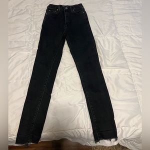 Zara Black Skinny Jeans